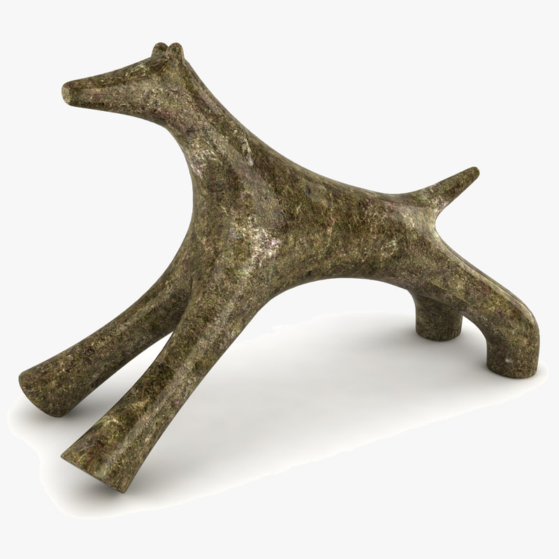 sculpture abstract dog max