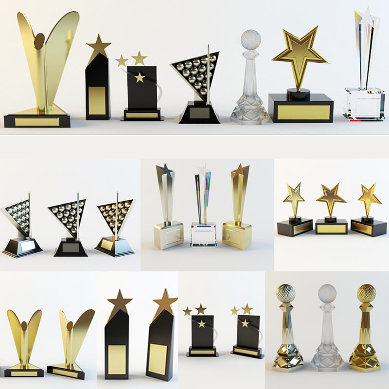 3d prize award