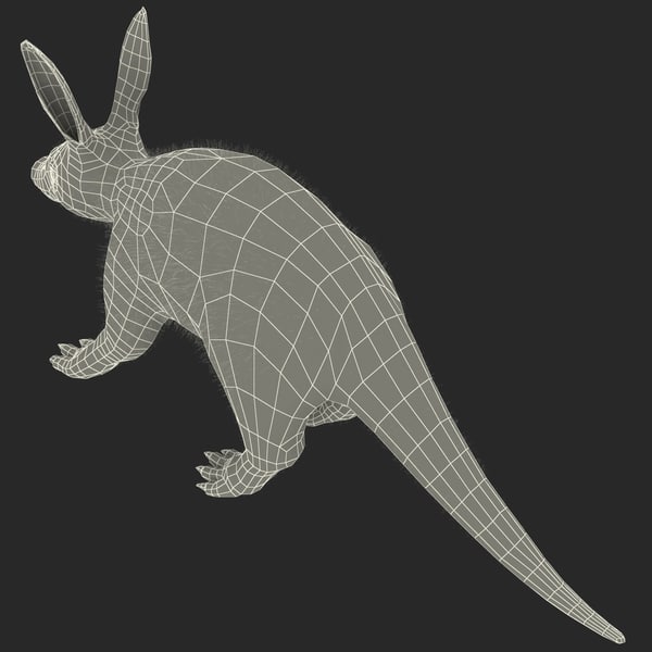 3dsmax baby aardvark