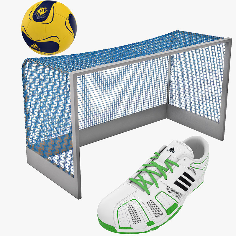 3d model handball equipment ball