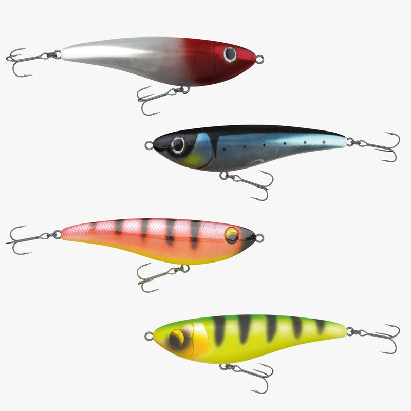 3d fishing lures