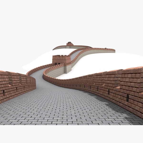 3d 3ds great wall china