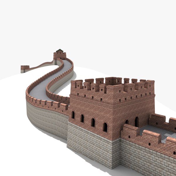 3d 3ds great wall china