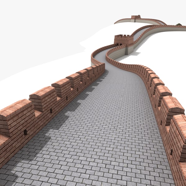 3d 3ds great wall china