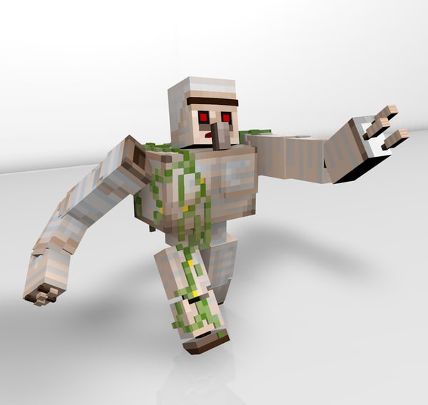 c4d advanced iron golem minecraft