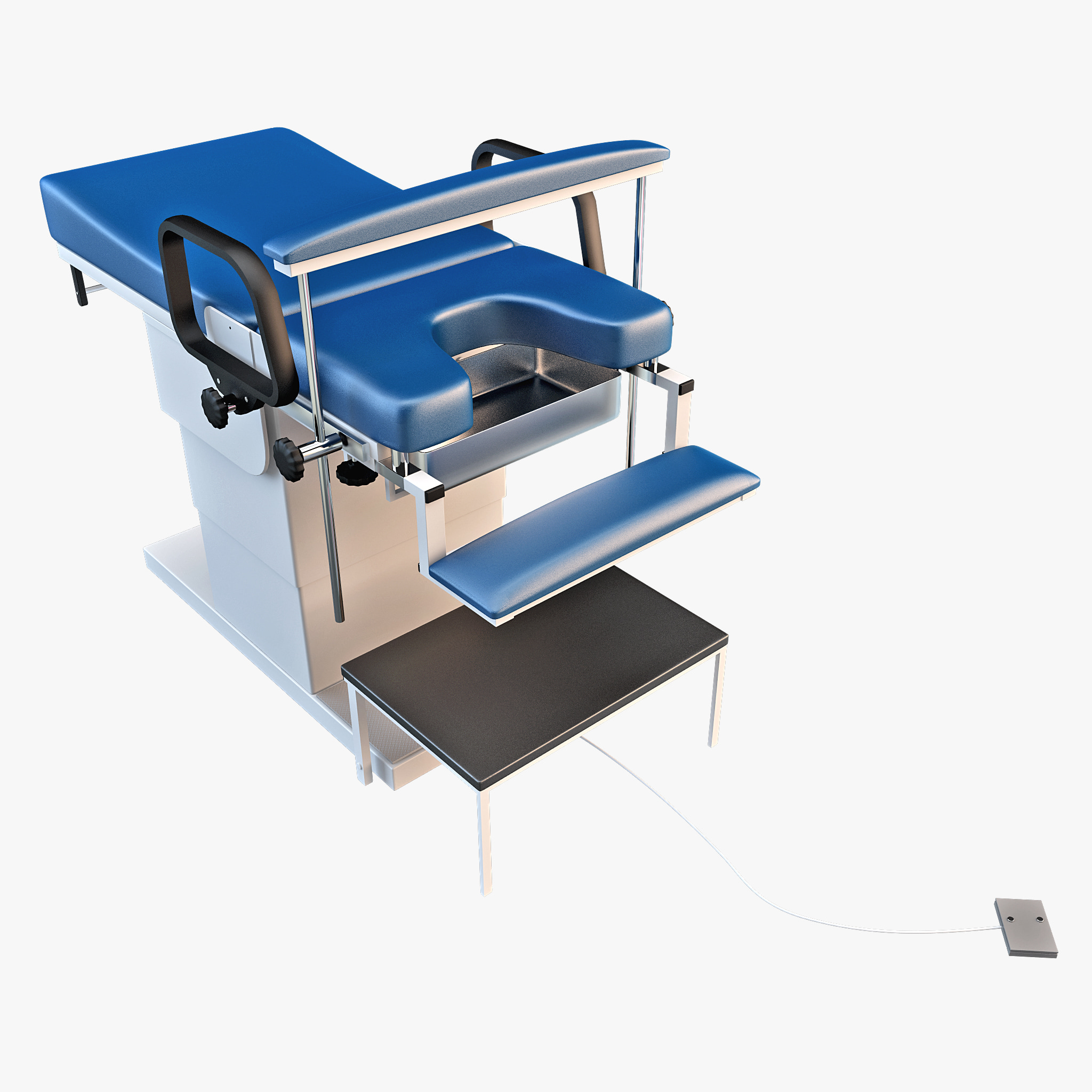 3d proctologic examination chair model