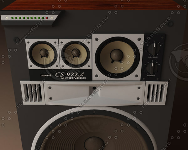 Pioneer+CS+922A 3d pioneer cs 922a - Pioneer CS 922A... by HellDrawing