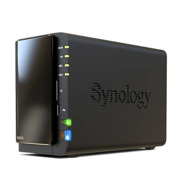 synology ds213 3d max