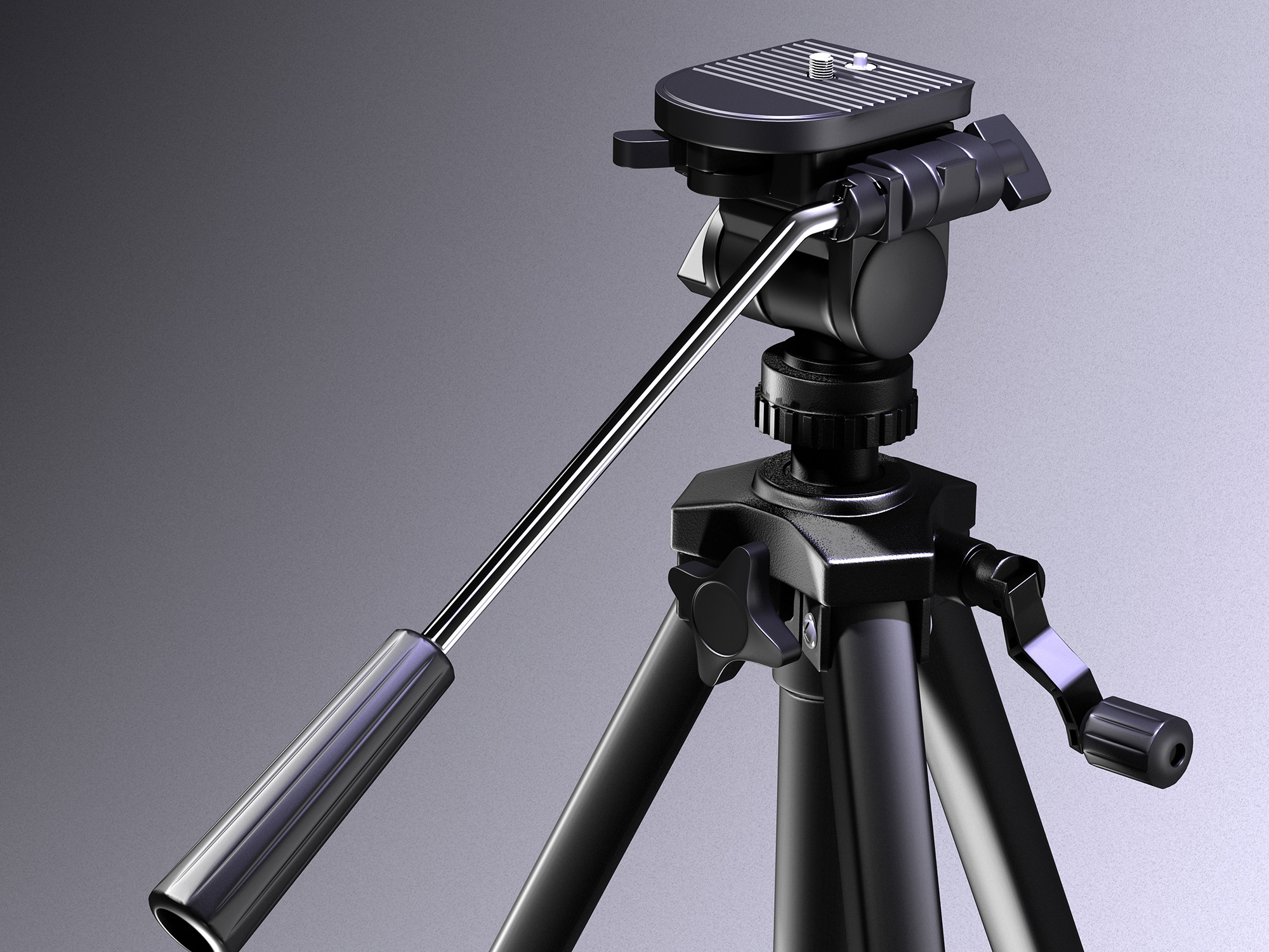 tripod studio 3d model