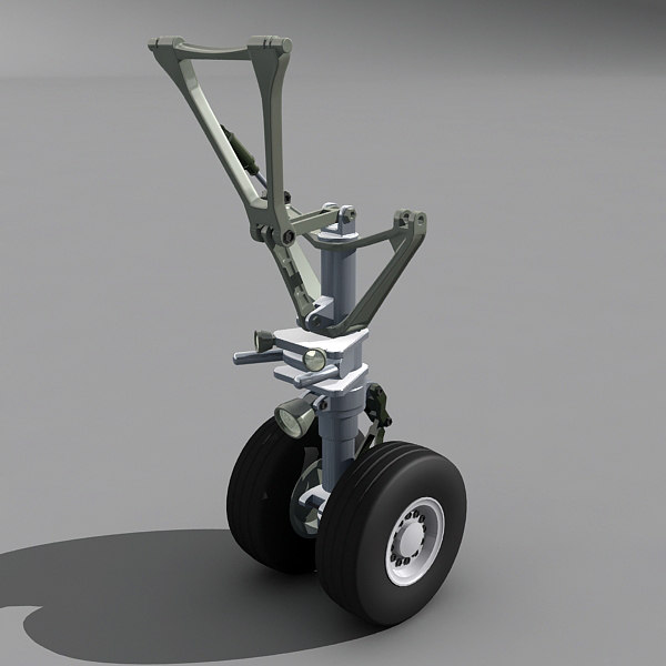 3d nose landing gear