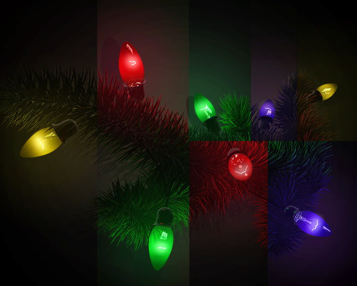 3d model amazing christmas light 3d model amazing christmas light