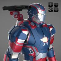 Iron Man 3 Suit - Patriot Armor