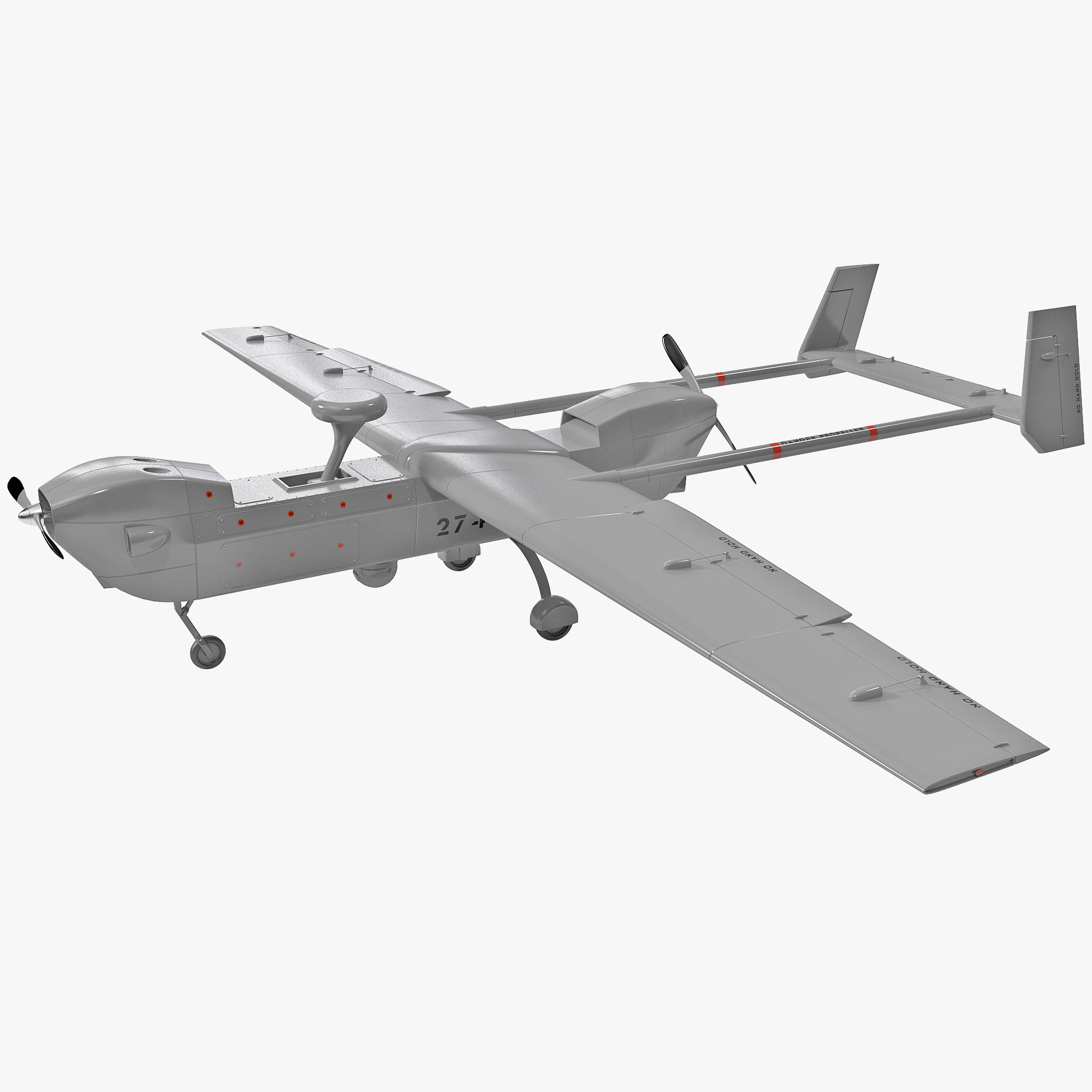 3ds max rq 5 hunter unmanned aircraft plane