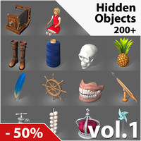low-poly hidden object games max