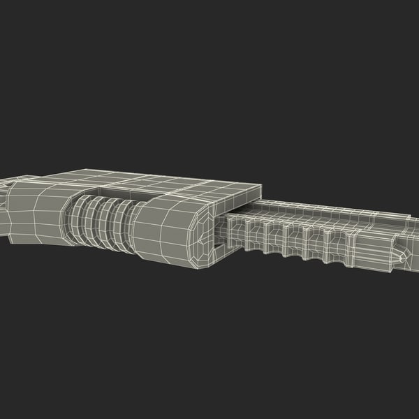 3d model monkey wrench 2