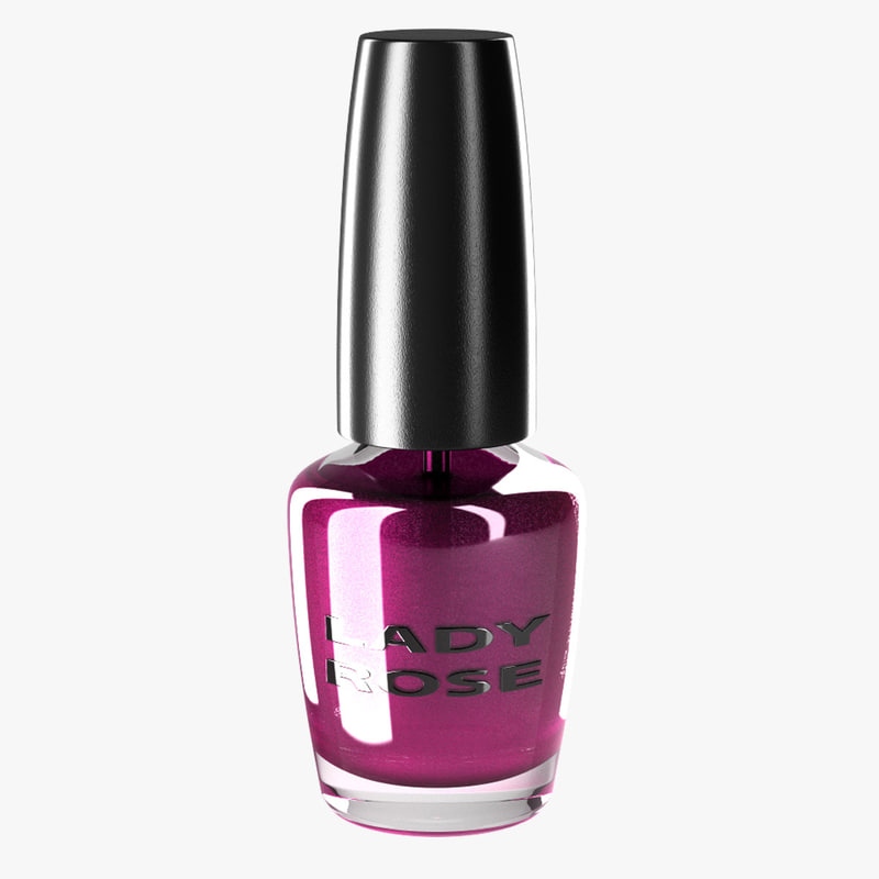 nail polish 3d model
