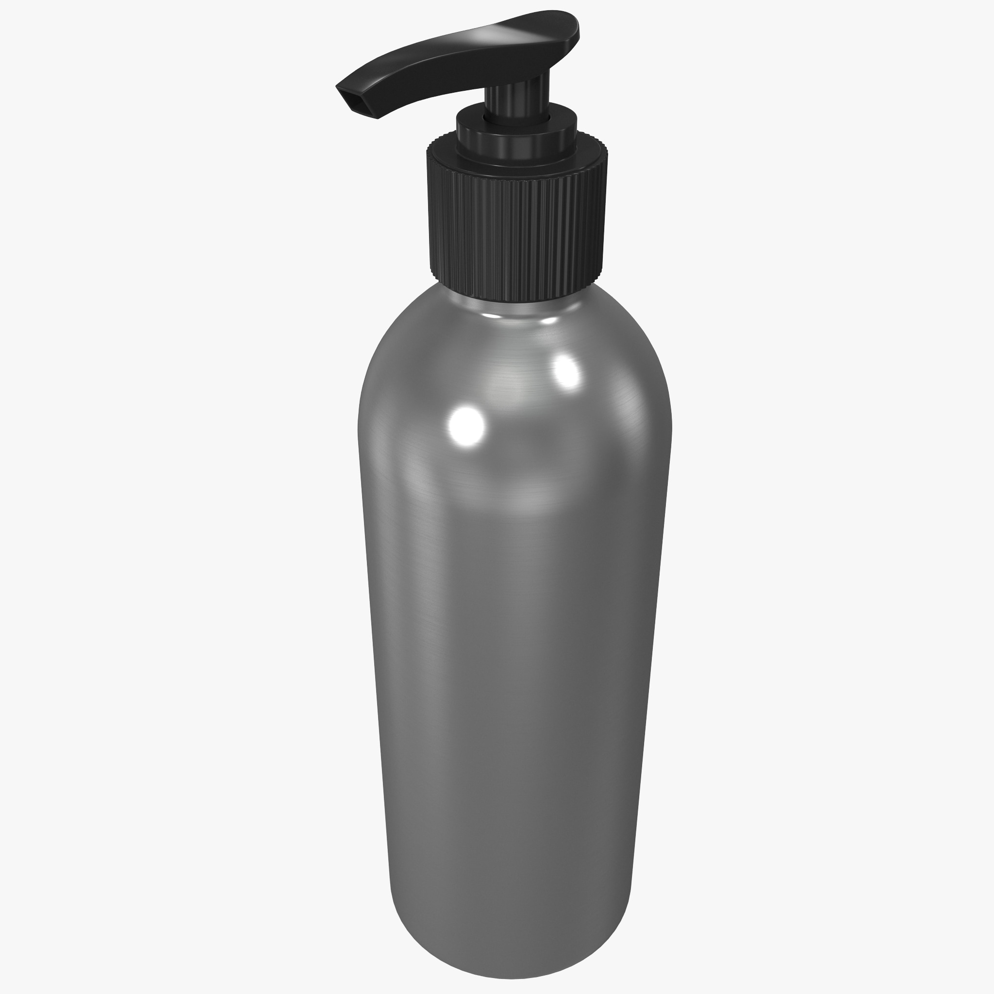 3dsmax body lotion bottle
