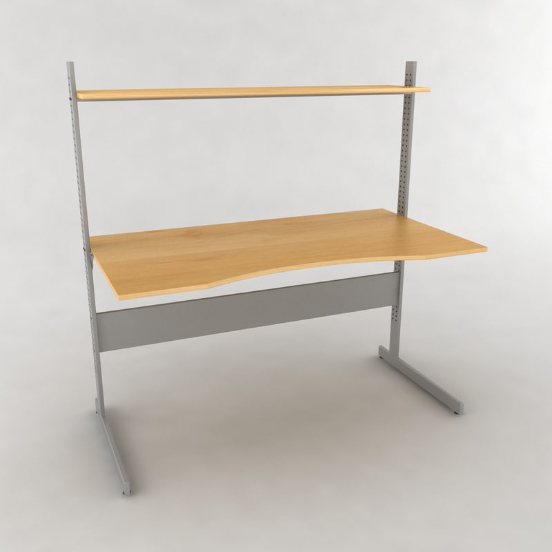 3d ikea jerker desk