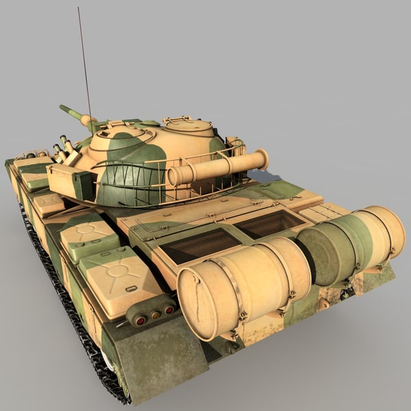 3d model of type 88 china main