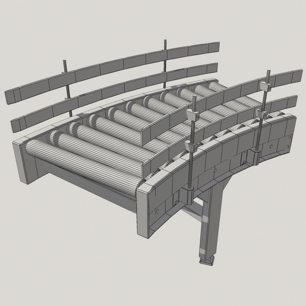 3d warehouse conveyor belt model