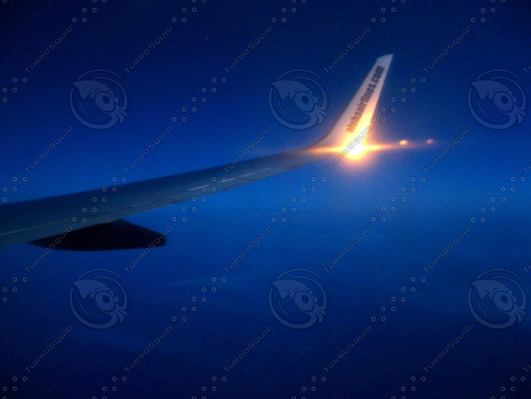 Stock jpg LIGHT AIRPLANE WING