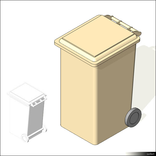 Building rfa bin wheel wheelie