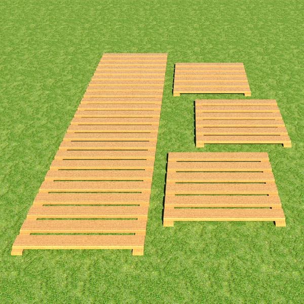 Building rfa deck Furniture revit