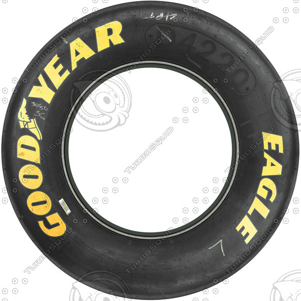Texture jpg NASCAR tire Goodyear