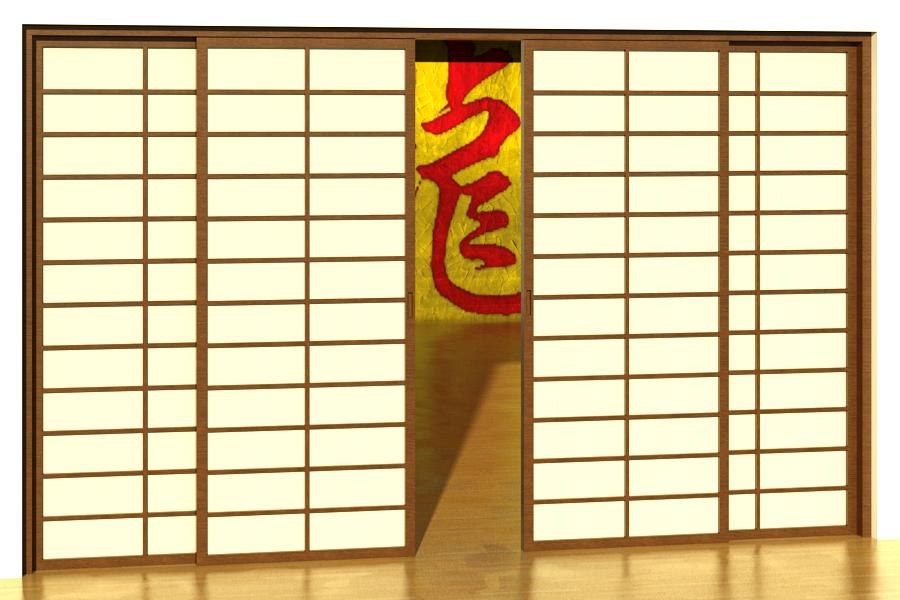 Building rfa door sliding shoji