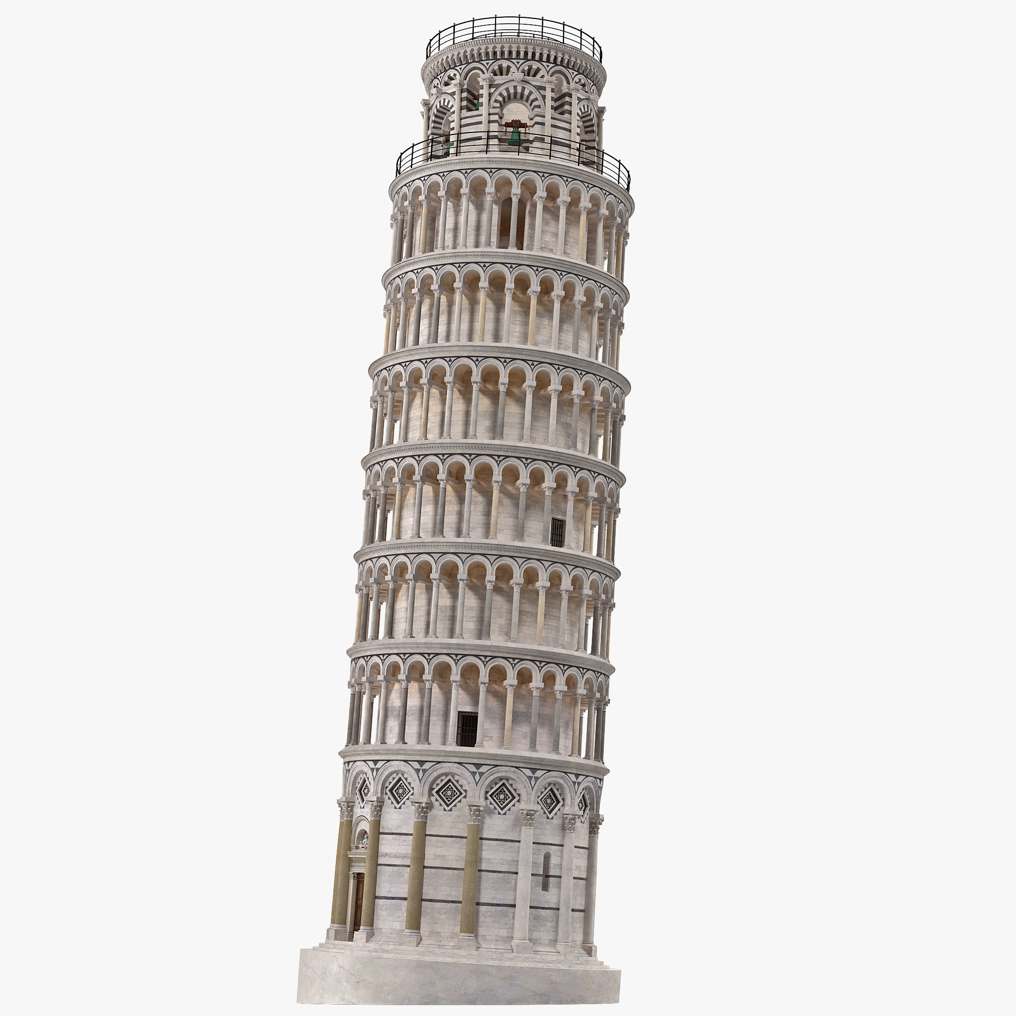 3d Leaning Tower Pisa