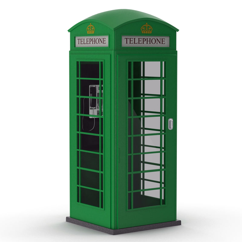 green telephone box max