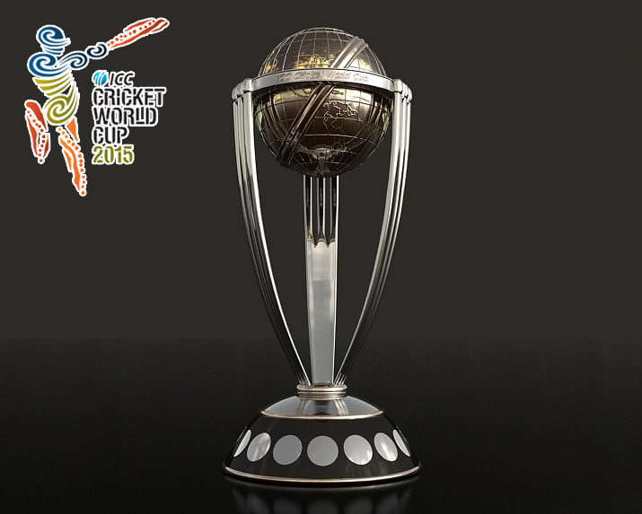 icc cricket cup 2015 3d model