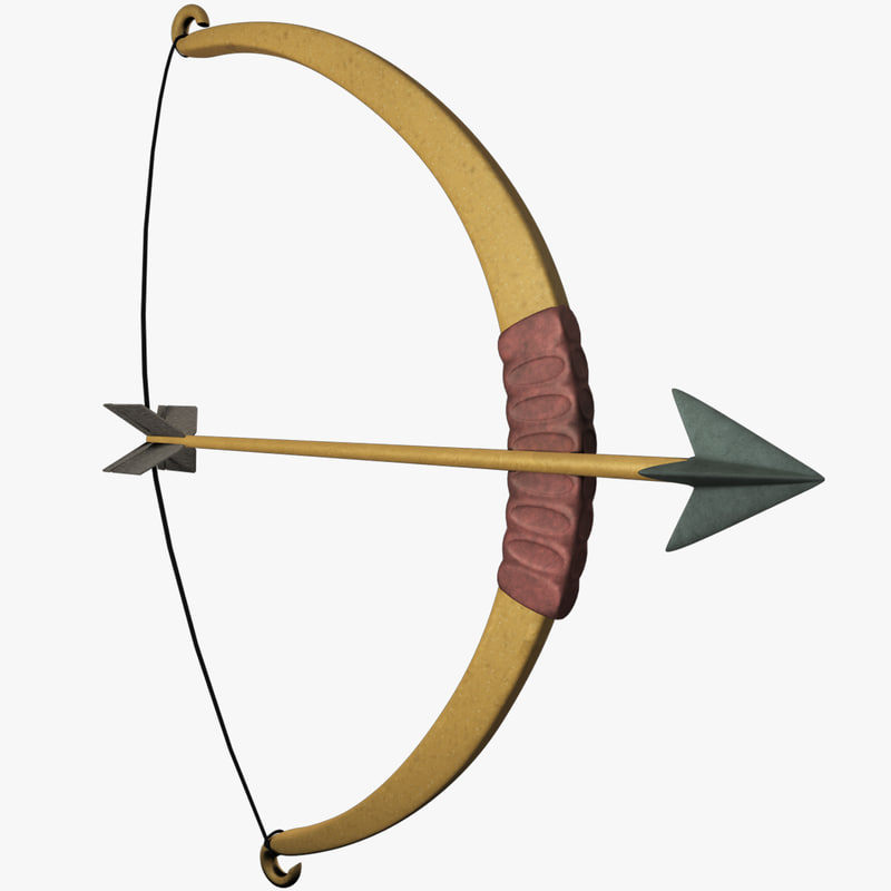 bow-arrow-3d-model
