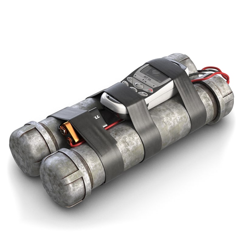 max tube bomb remote controlled