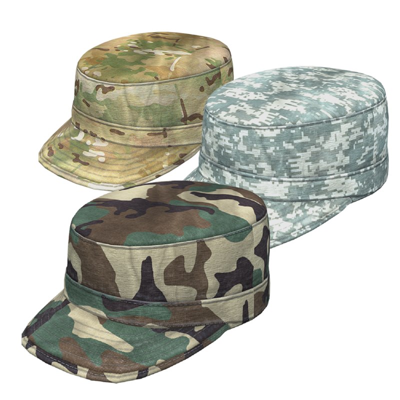army patrol cap set obj