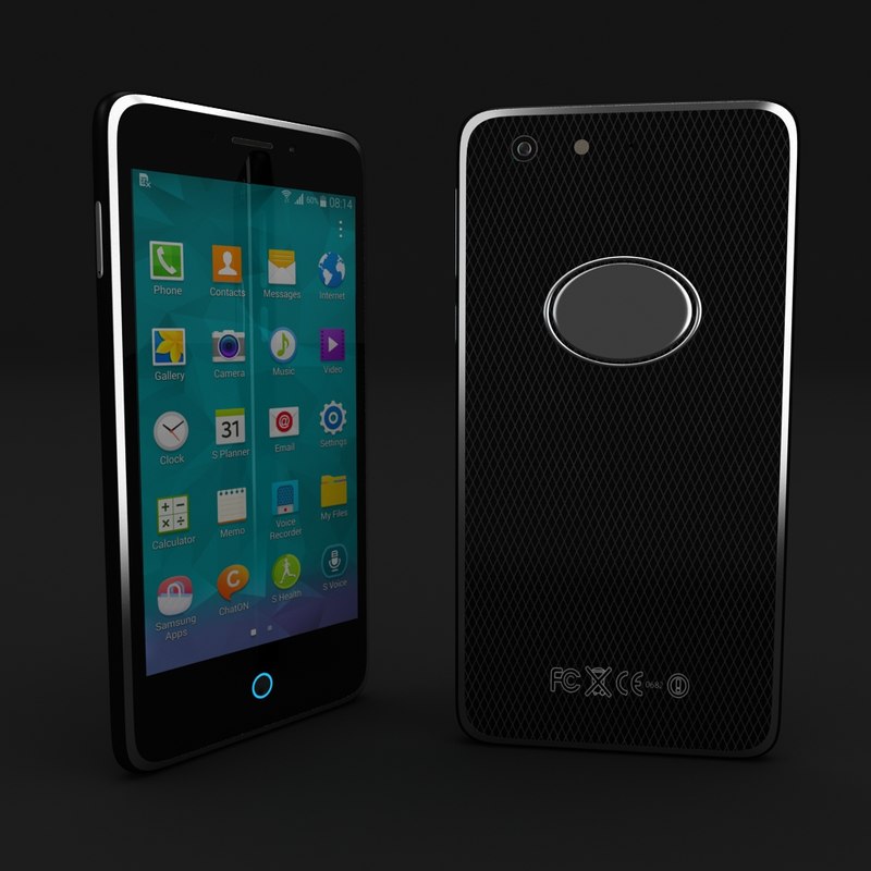 mobile phone dummy 3d model