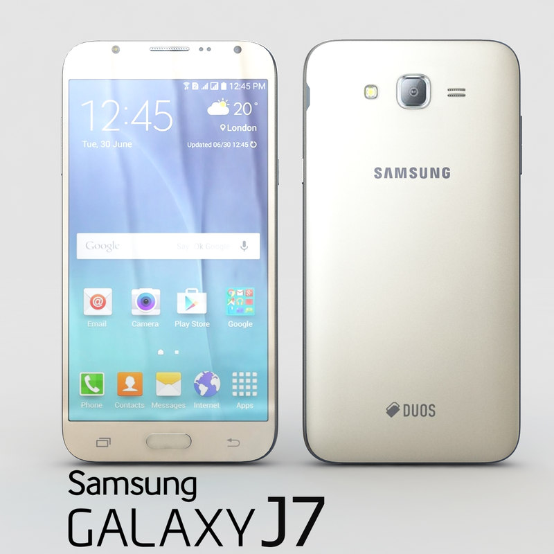 3d model samsung galaxy j7 gold 3d model samsung galaxy j7 gold