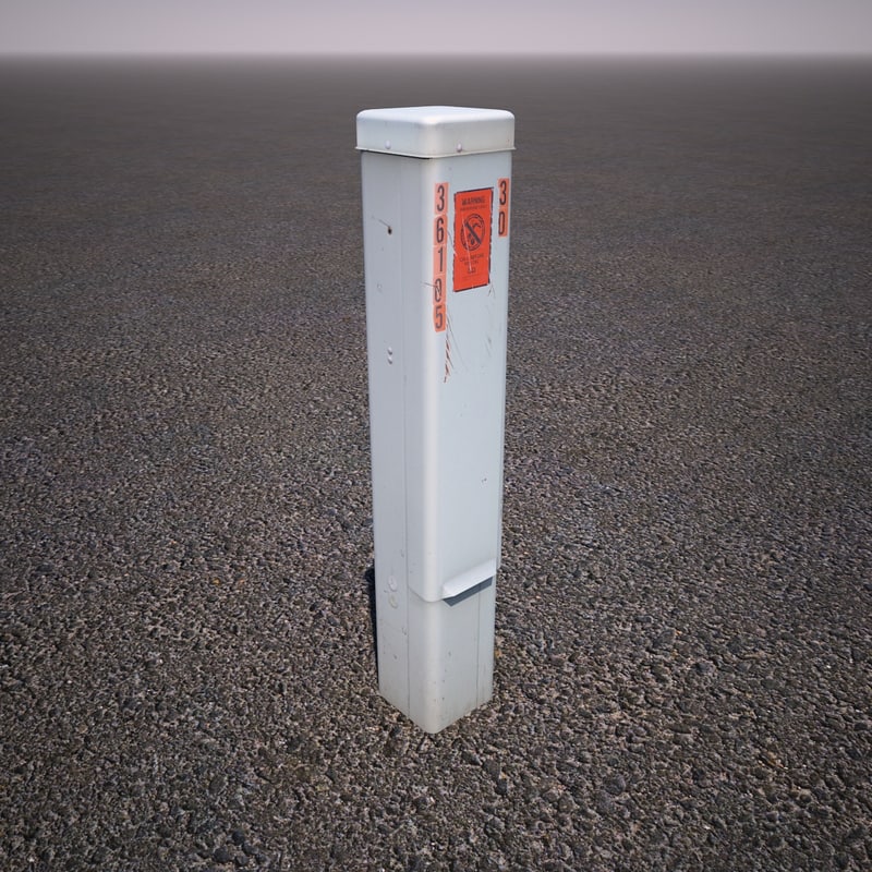 cable utility box 3d model