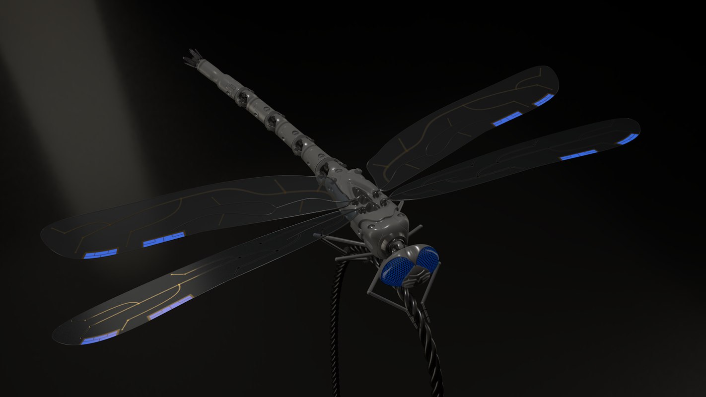dragonfly drone c4d