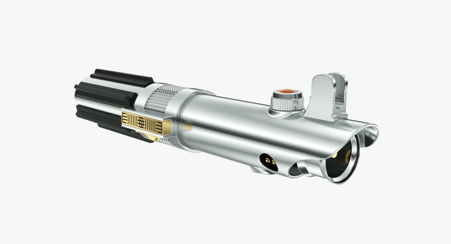 3d anakin skywalker lightsaber