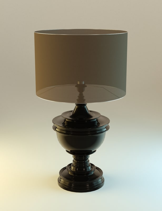 3d blender lamp 1 model