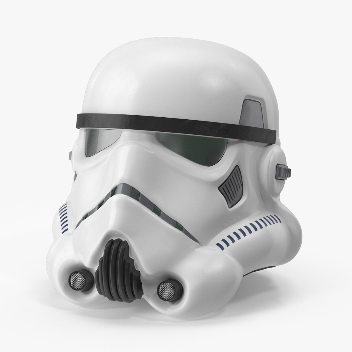 classic stormtrooper helmet 3d model