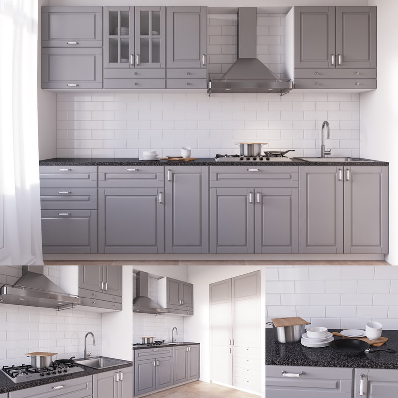 kitchen design 3d ikea ikea bodbyn 3d model kitchen design 3d ikea ikea bodbyn 3d model