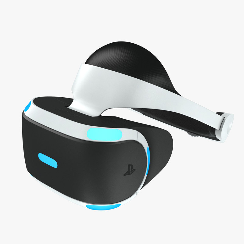sony playstation goggle 3d model
