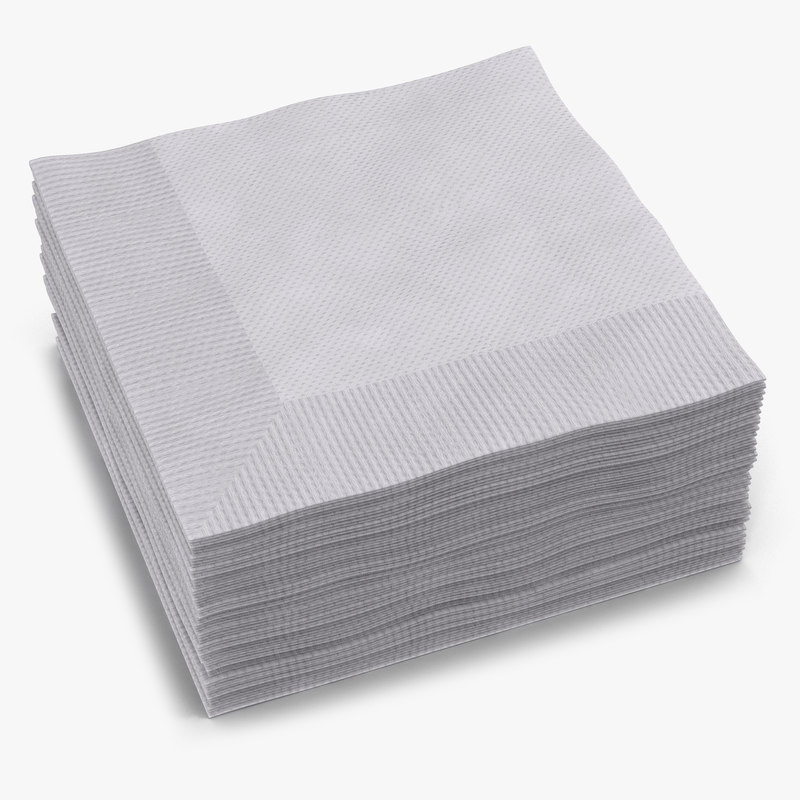 max cocktail napkins white
