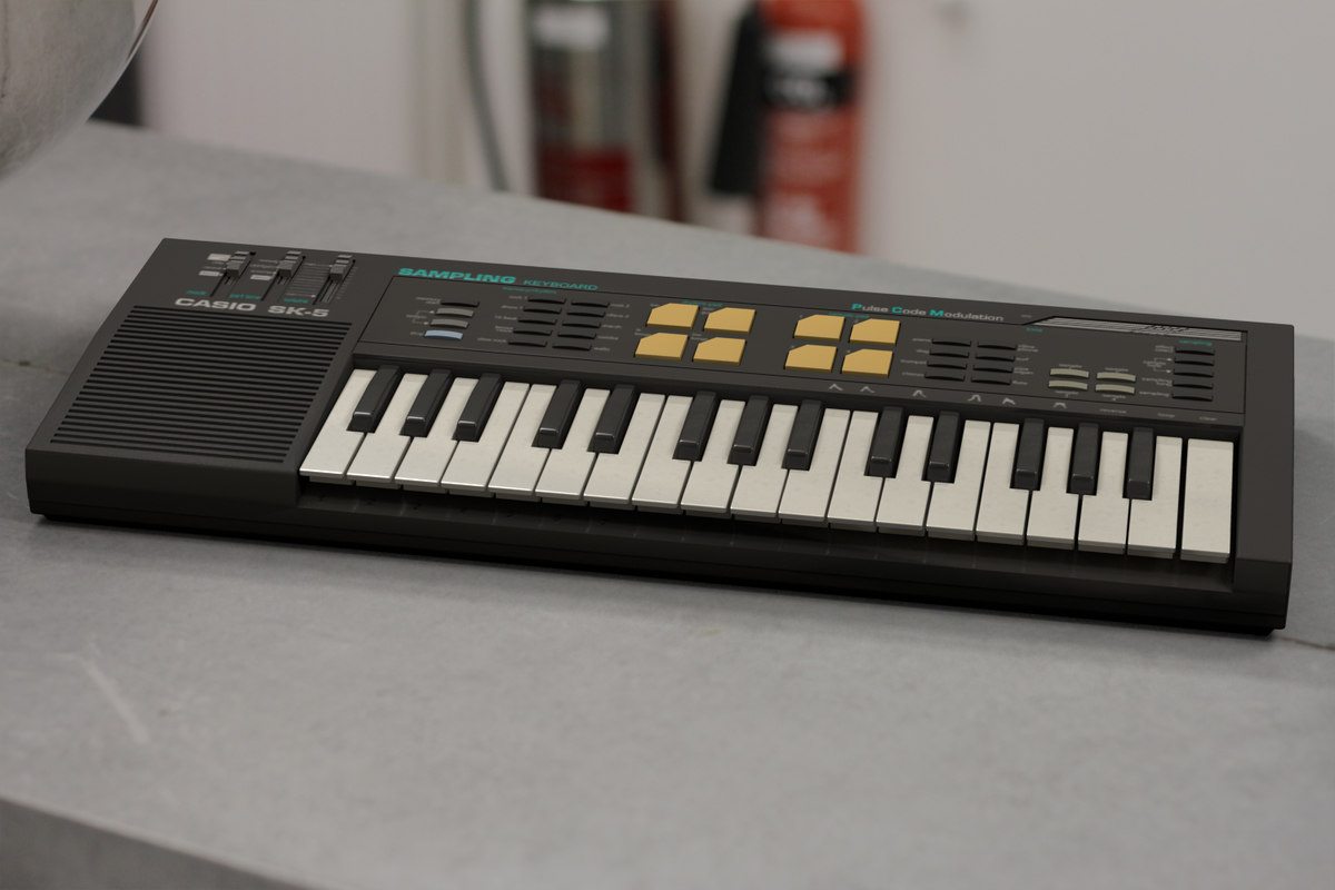 Circuitbent Casio Sk1 Midi Diabolical Sk1 Glitch Ebay