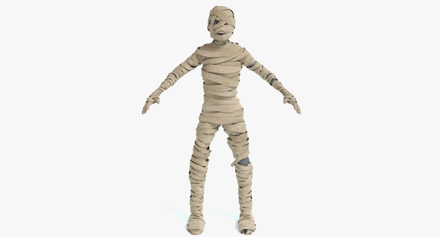 3d-3ds-mummy-scary-character
