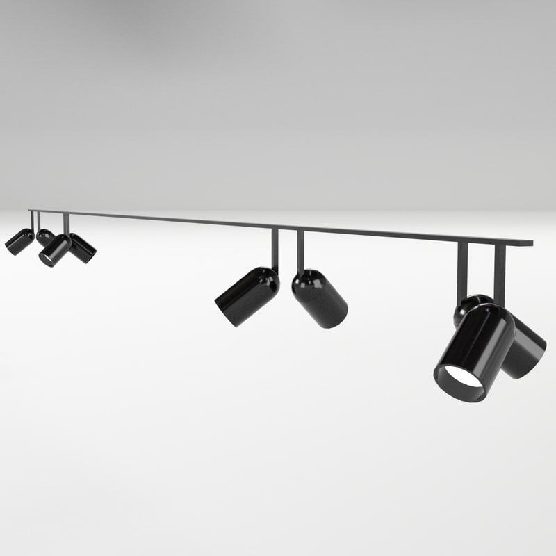 studio light ceiling frame 3d model