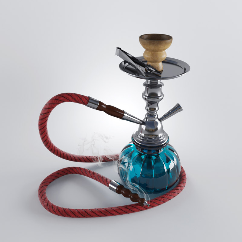 3D max hookah model of