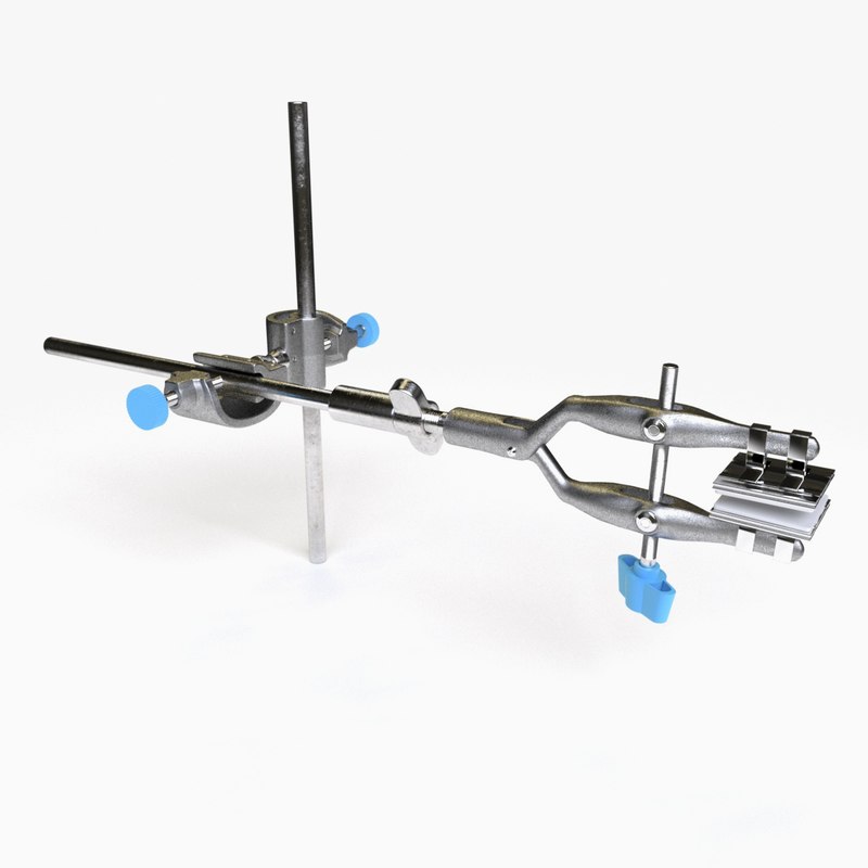 3D max clamp lab clasp